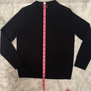 Crewcuts black cashmere sweater size 8/9